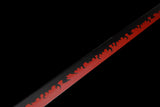 Demon Slayer - Kyojuro Rengoku Red Nichirin Display (Straight Blade) Katana Sword - Tophatter Daily Deals