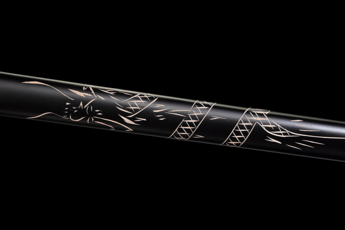 The Last Samurai - Display (Straight) Katana (Red Blade)