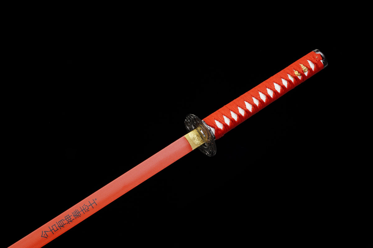 The Last Samurai - Display (Straight) Katana (Red Blade)