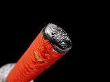 The Last Samurai - Display (Straight) Katana (Red Blade)
