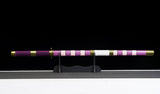 One Piece - Luffy Nidail Kitetsu Display (Straight) Katana Sword - Tophatter Daily Deals