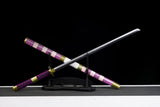 One Piece - Luffy Nidail Kitetsu Display (Straight) Katana Sword - Tophatter Daily Deals