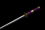One Piece - Luffy Nidail Kitetsu Display (Straight) Katana Sword - Tophatter Daily Deals