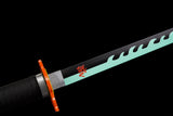 Demon Slayer - Tanjiro Kamado Season 2 Nichirin Katana With Sheath - Cosplay Safe Foam Katana - Tophatter Daily Deals