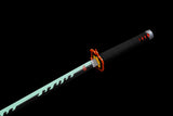 Demon Slayer - Tanjiro Kamado Season 2 Nichirin Katana With Sheath - Cosplay Safe Foam Katana - Tophatter Daily Deals