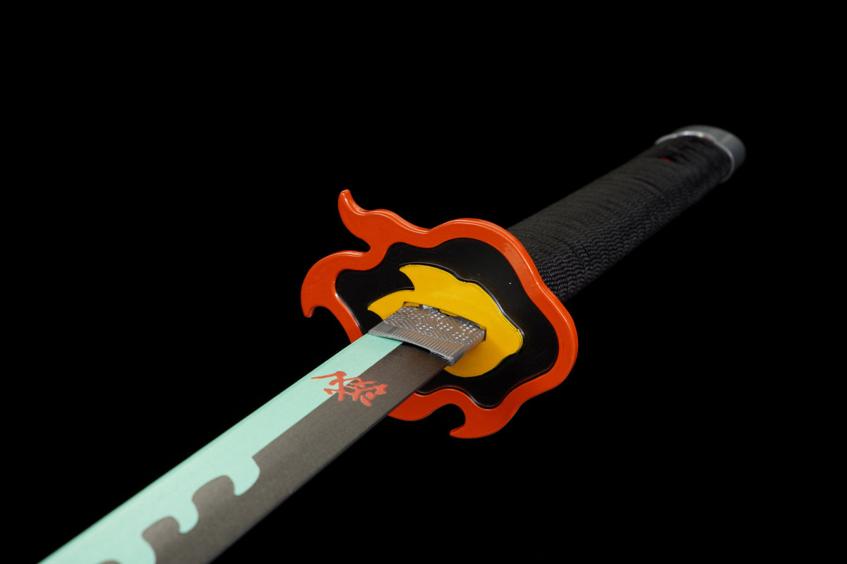 Demon Slayer - Tanjiro Kamado Season 2 Nichirin Katana With Sheath - Cosplay Safe Foam Katana - Tophatter Daily Deals