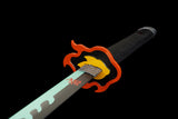 Demon Slayer - Tanjiro Kamado Season 2 Nichirin Katana With Sheath - Cosplay Safe Foam Katana - Tophatter Daily Deals