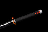Demon Slayer - Tanjiro Kamado Season 2 Nichirin Katana With Sheath - Cosplay Safe Foam Katana - Tophatter Daily Deals