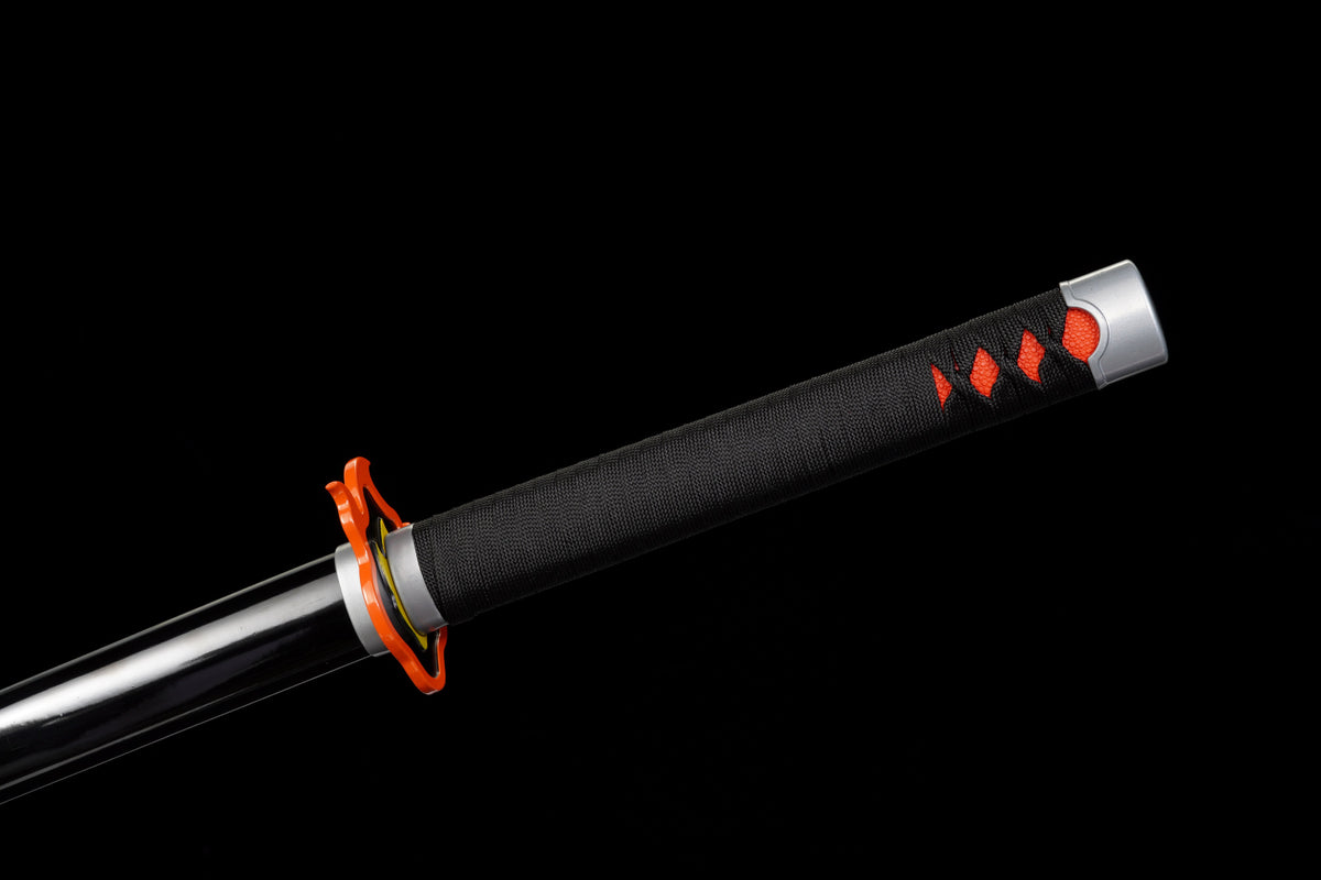 Demon Slayer - Tanjiro Kamado Season 2 Nichirin Katana With Sheath - Cosplay Safe Foam Katana - Tophatter Daily Deals