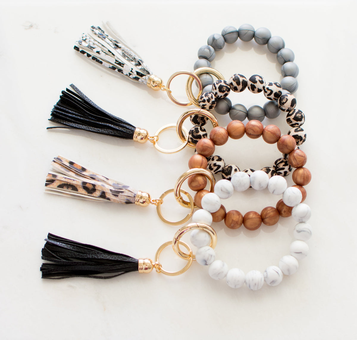 Silicone Key Ring Bracelet Bracelets - Tophatter Daily Deals