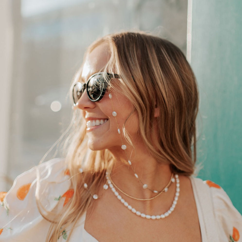 Pearl Sunglasses Chain Everything Else - Tophatter Daily Deals