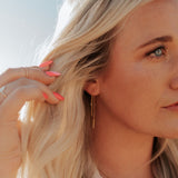 Aria Classic Threaders Earrings - Tophatter Daily Deals