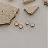 Rue Brushed Hoops Earrings - Tophatter Daily Deals