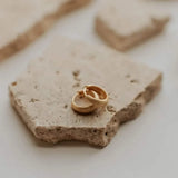 Rue Brushed Hoops Earrings - Tophatter Daily Deals