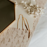Aria Classic Threaders Earrings - Tophatter Daily Deals