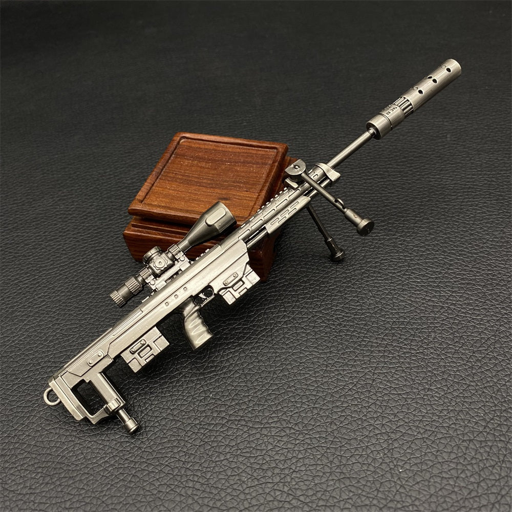 Miniature Metal DSR-1 Sniper Rifle 14.5CM/5.7" - Tophatter Daily Deals