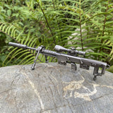 Miniature Metal DSR-1 Sniper Rifle 14.5CM/5.7" - Tophatter Daily Deals
