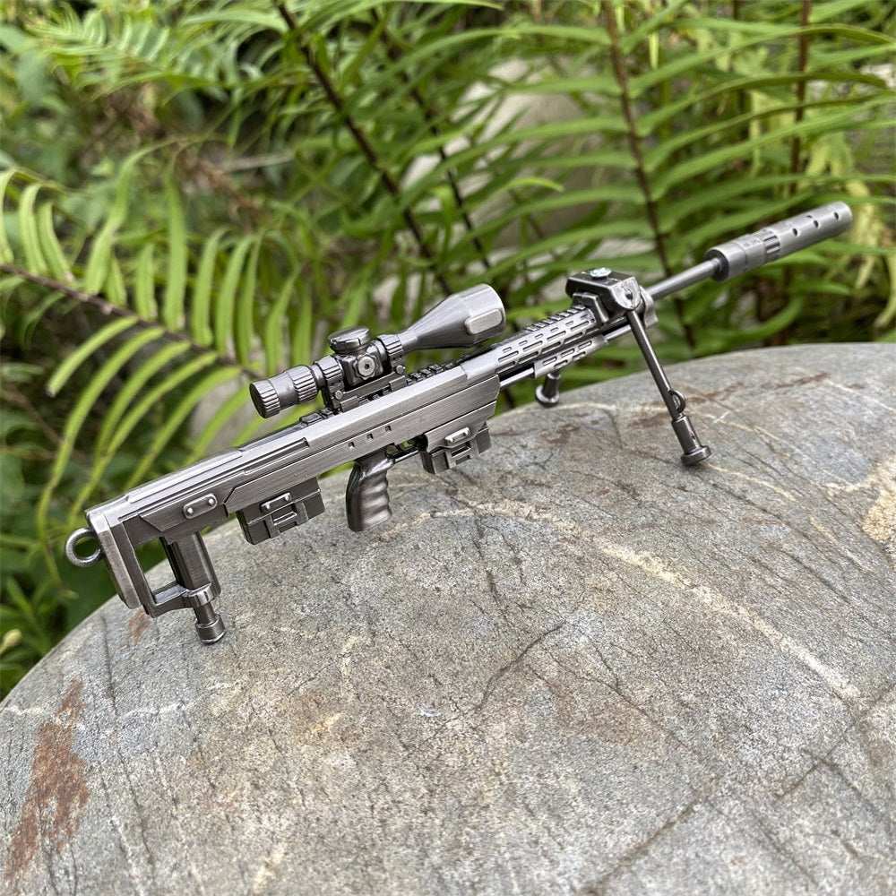 Miniature Metal DSR-1 Sniper Rifle 14.5CM/5.7" - Tophatter Daily Deals