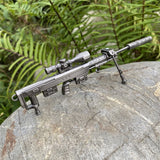 Miniature Metal DSR-1 Sniper Rifle 14.5CM/5.7" - Tophatter Daily Deals
