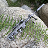 Miniature Metal DSR-1 Sniper Rifle 14.5CM/5.7" - Tophatter Daily Deals