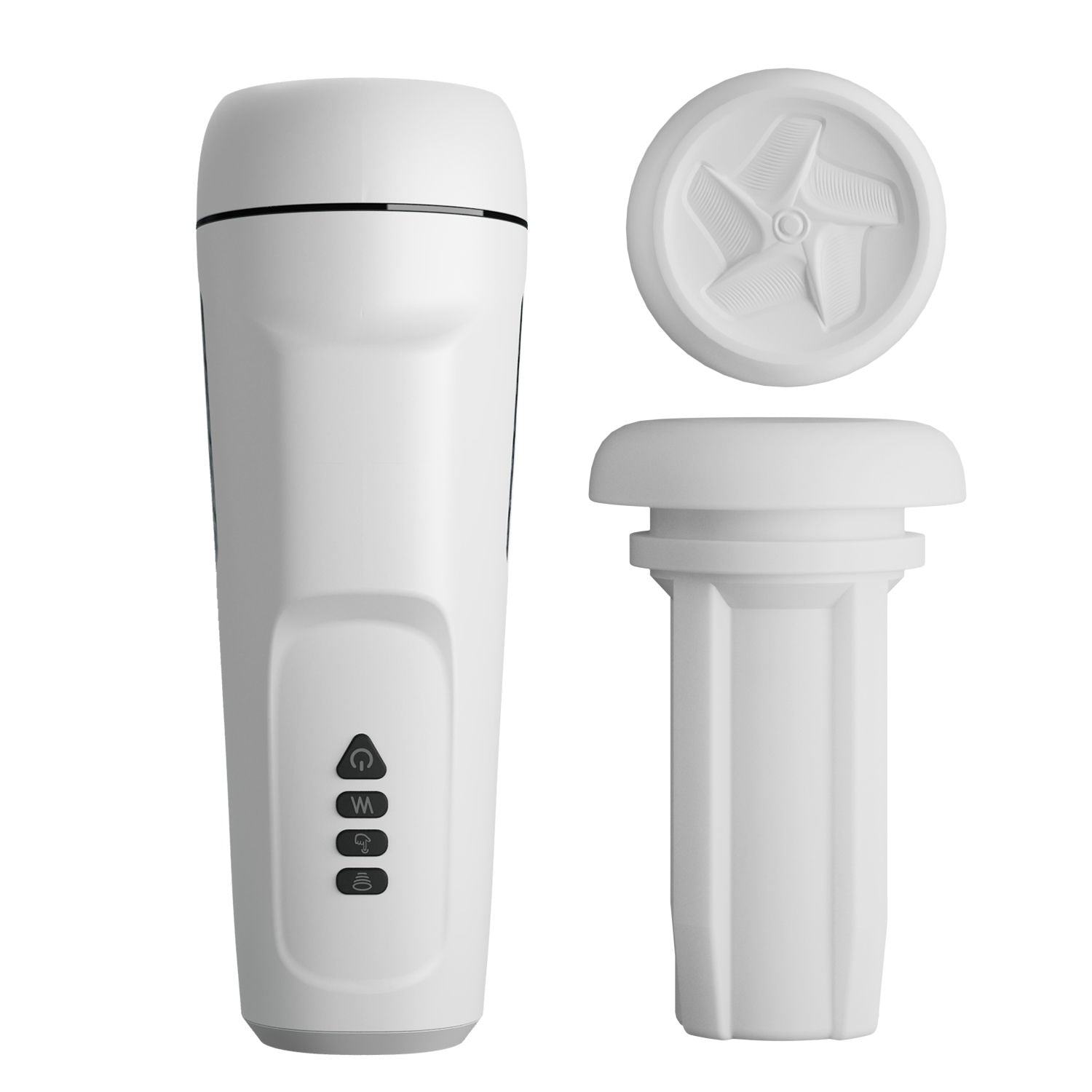 Sienna Rechargeable Masturbator – 3 Suction Settings and 12 Vibration Modes Masturbator > Sex Toys For Men > Masturbators Premium - Tophatter Daily Deals
