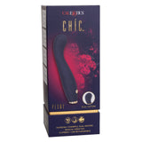 Chic Peony Flexible G-Wand Vibrator with Dual Motors, 10 Speeds, Navy Blue Silicone and Gold Accents > Sex Toys For Ladies > G-Spot Vibrators - Tophatter Daily Deals
