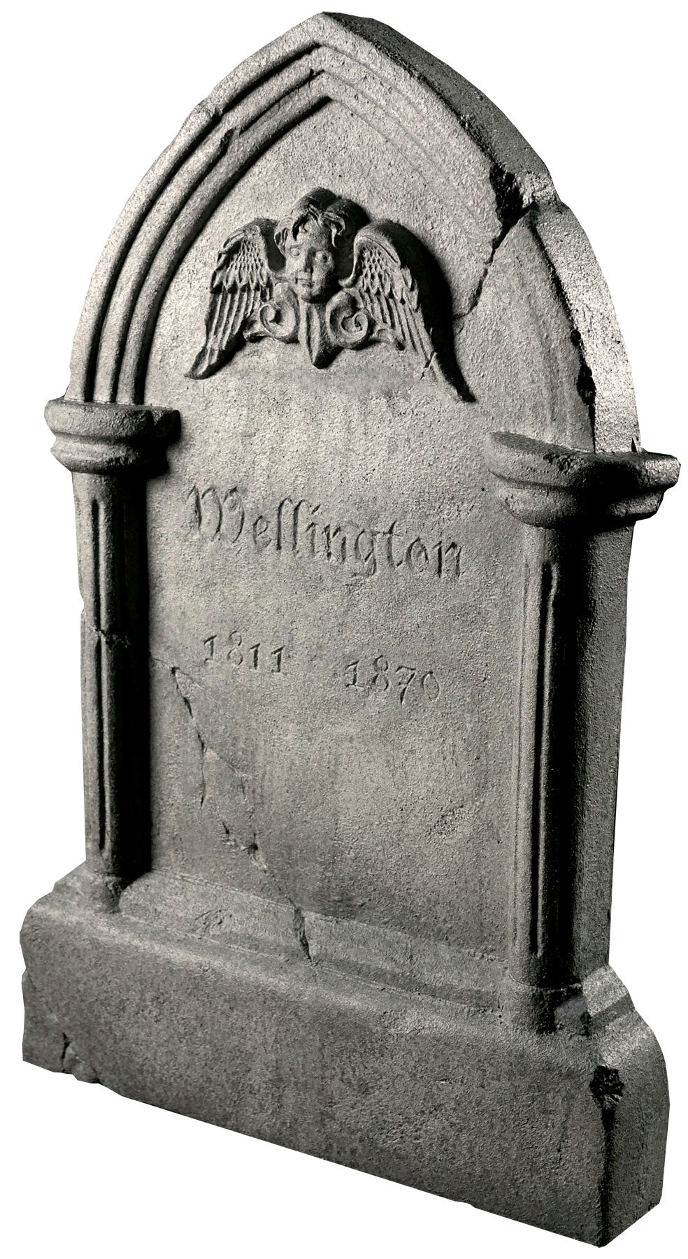 Tipping Tombstone Frightronic Halloween Animatronics - Tophatter Daily Deals