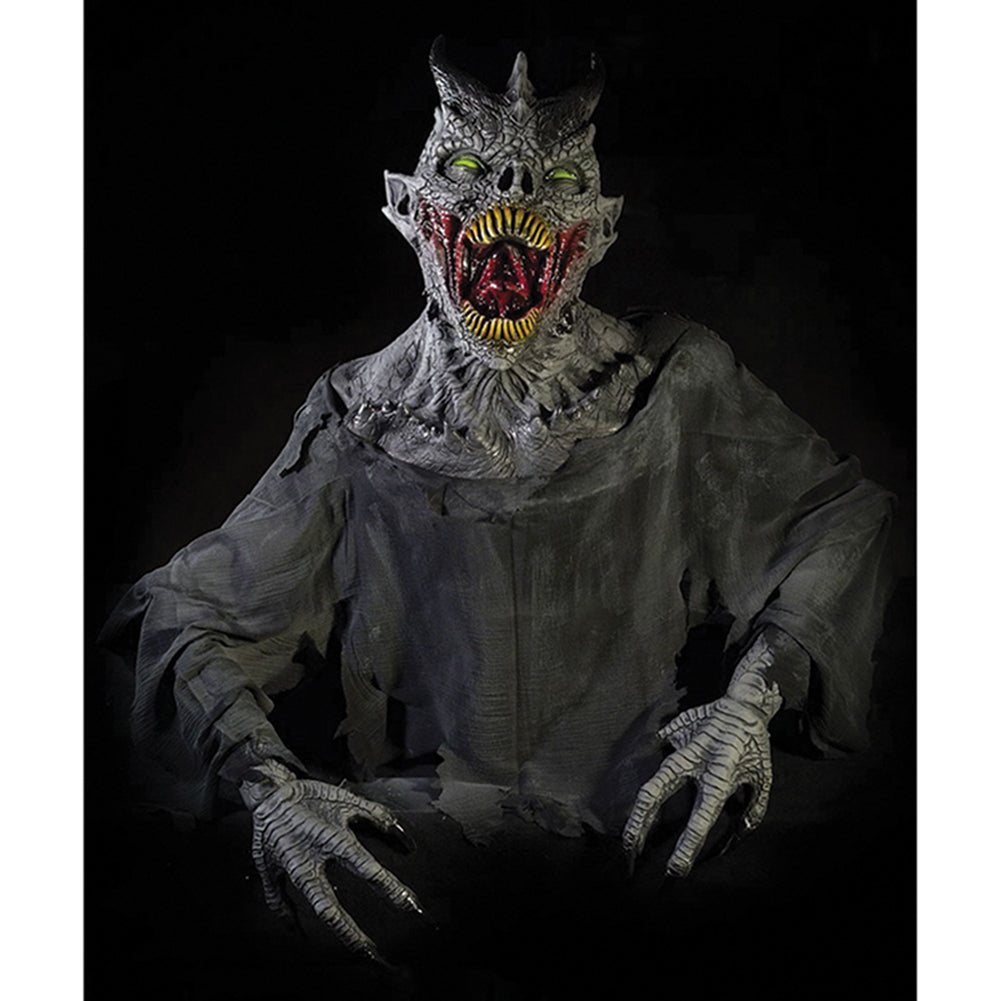 Demon Rising Frightronic Halloween Animatronics - Tophatter Daily Deals