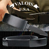 Adjustable Nylon Belt Black Pakkawood Buckle With Hidden Knife - TOPHATTER'S ARMORY DEALS Collectible Weapons - Tophatter Daily Deals
