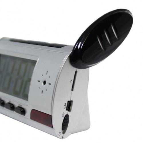 Spy Clock Digital Alarm Clock Hidden Camera Motion Detector 4GB DRV Home Protection - Tophatter Daily Deals