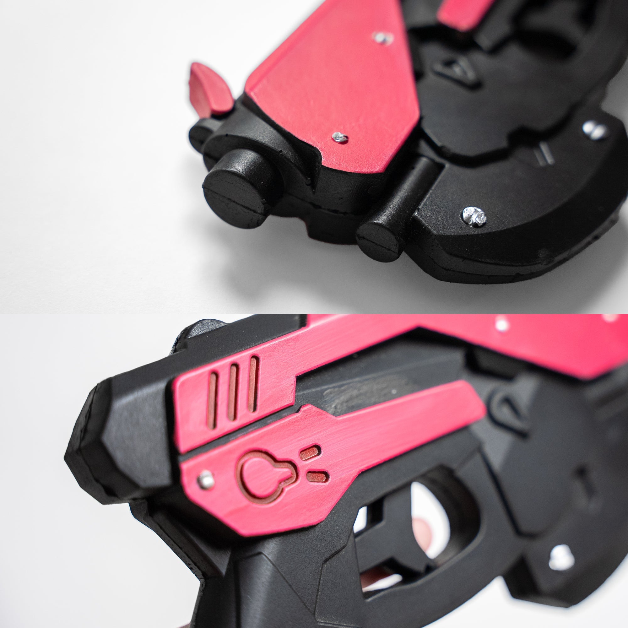 D.Va's Automatic Blaster Light Gun Replica (High Density Foam) Video Game Sword - Tophatter Daily Deals