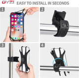 Waterproof Phone Mount for Bike - Bike Bycycle Waterproof 360° 4" to 6.5" Phone Holder Mount Detachable Cycling - Tophatter Daily Deals