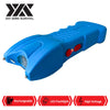 25 Million Volts Stun Gun Rechargeable with LED Flashlight Blue - TOPHATTER'S ARMORY DEALS Collectible Weapons - Tophatter Daily Deals