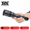 DZS 10 Million Volt Tactical Flashlight Stun Gun Rechargeable All Metal Collectible Weapons - Tophatter Daily Deals