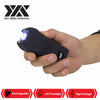 DZS Maximum Power Rechargeable Black Stun Gun With LED Flash Light Collectible Weapons - Tophatter Daily Deals