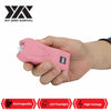 DZS Maximum Power Rechargeable Pink Stun Gun With LED Flash Light Collectible Weapons - Tophatter Daily Deals