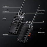 BAOFENG BF-888S TWO-WAY RADIO - 6 PACK - Tophatter's Army Deals ACCESSORIES - Tophatter Daily Deals