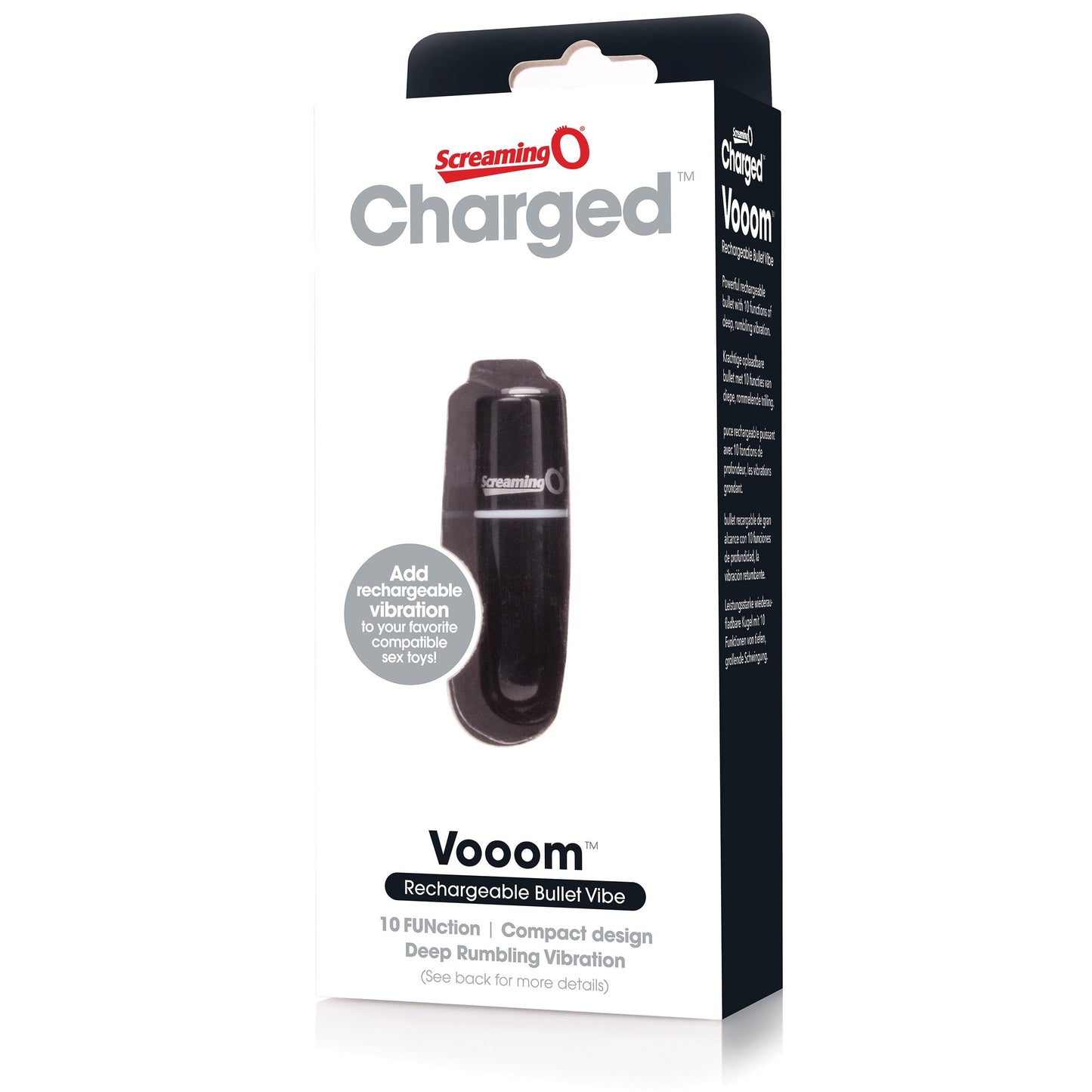 Vooom Bullet – Waterproof 10-Function Portable Bullet Vibrator > Vibrators > Mini Vibrators - Tophatter Daily Deals