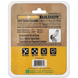 Daddy Silicone Ring Black with 3.0cm Inner Diameter > Cock Ring > Single - Tophatter Daily Deals