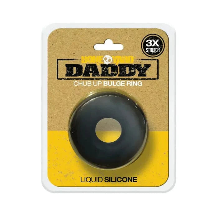 Daddy Silicone Ring Black with 3.0cm Inner Diameter > Cock Ring > Single - Tophatter Daily Deals