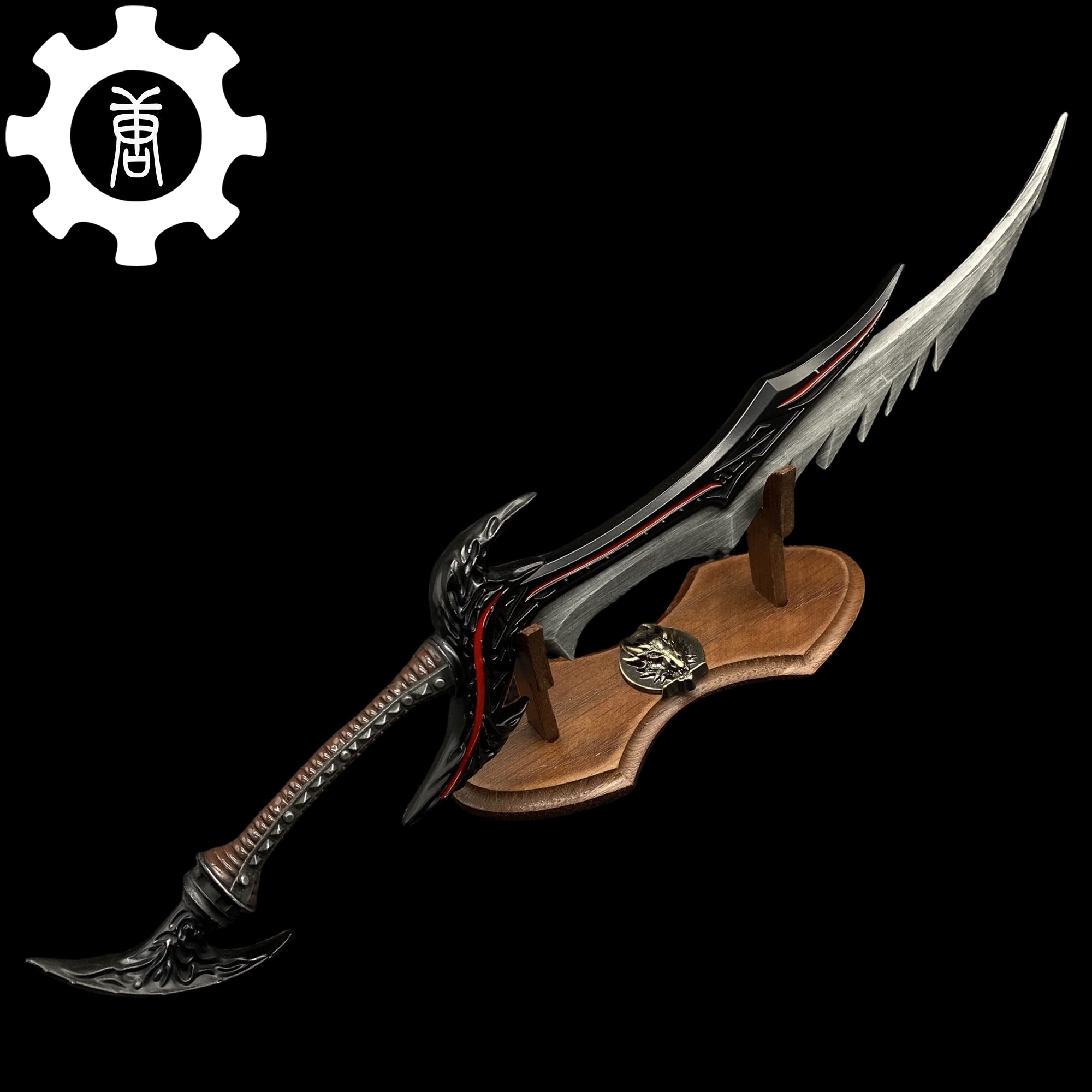 Skyrim Daedric Sword Metal Replica New Version - Tophatter Daily Deals