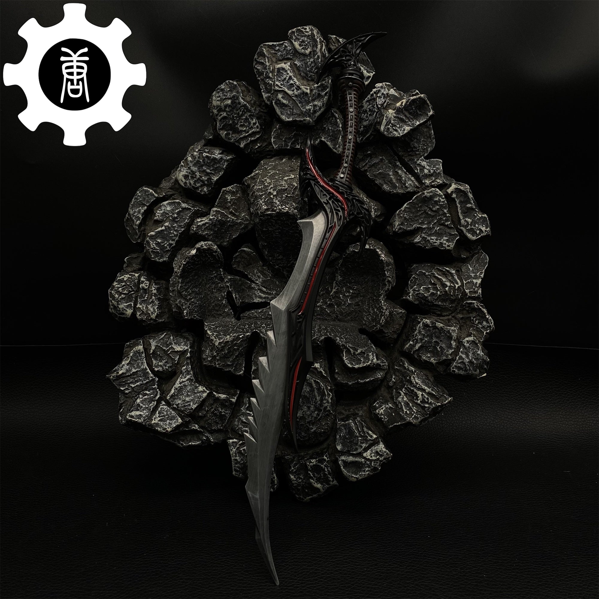 Skyrim Daedric Sword Metal Replica New Version - Tophatter Daily Deals