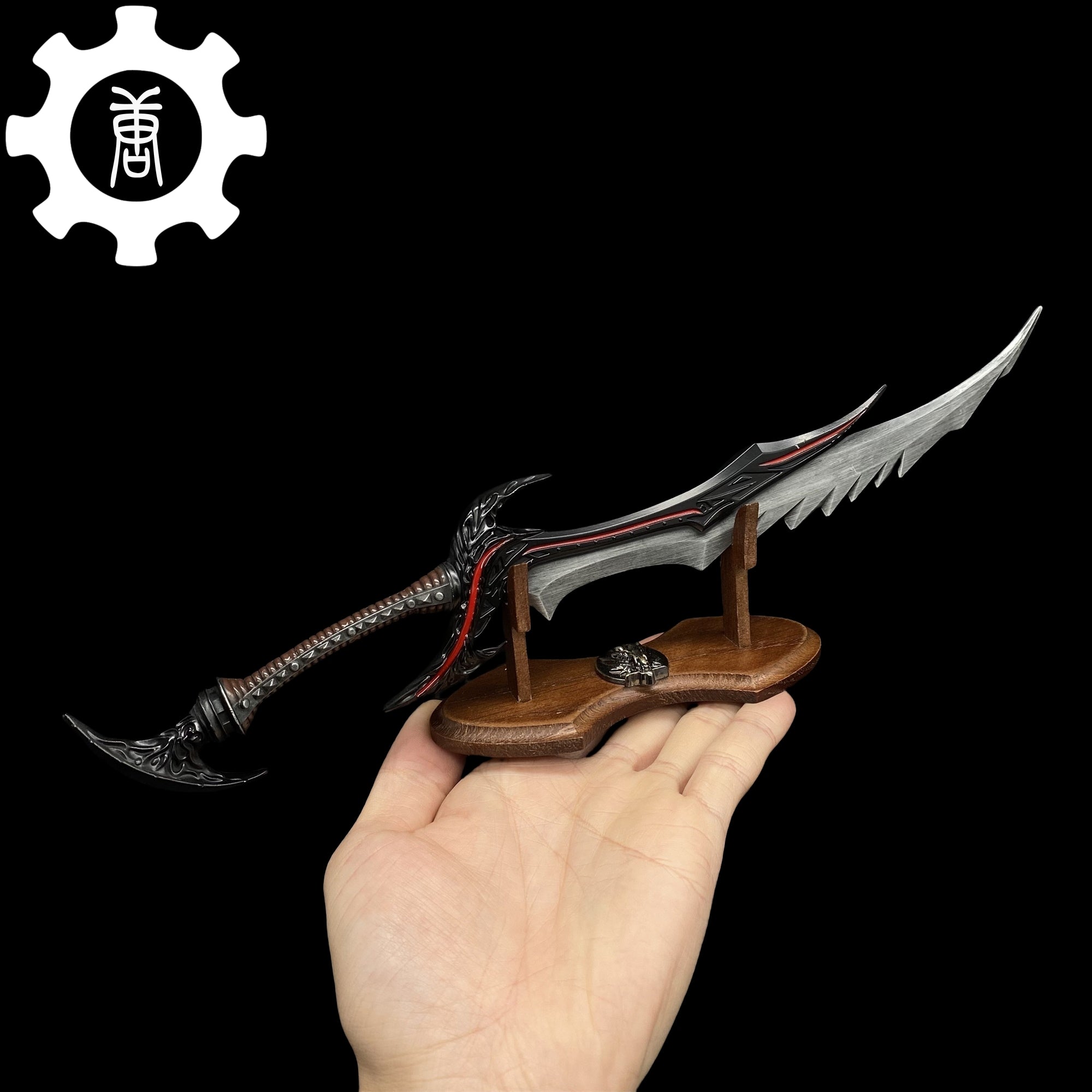 Skyrim Daedric Sword Metal Replica New Version - Tophatter Daily Deals