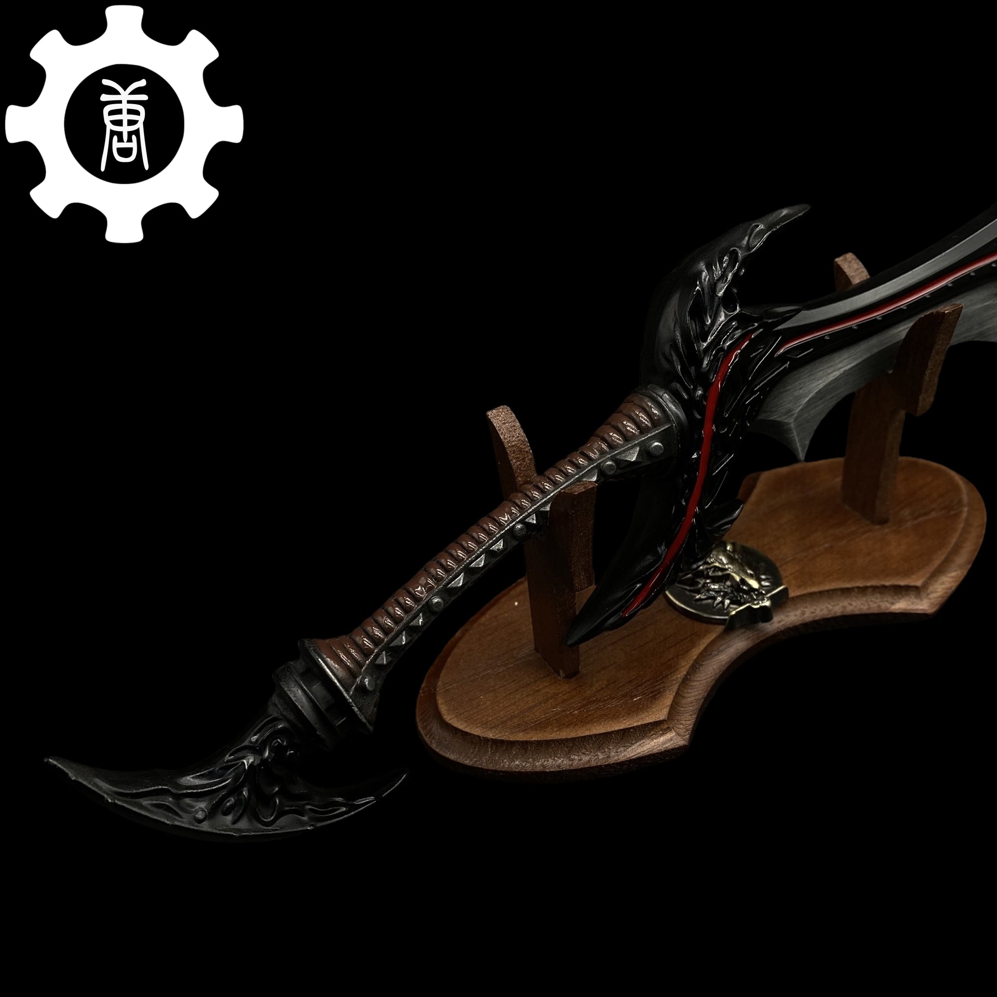 Skyrim Daedric Sword Metal Replica New Version - Tophatter Daily Deals