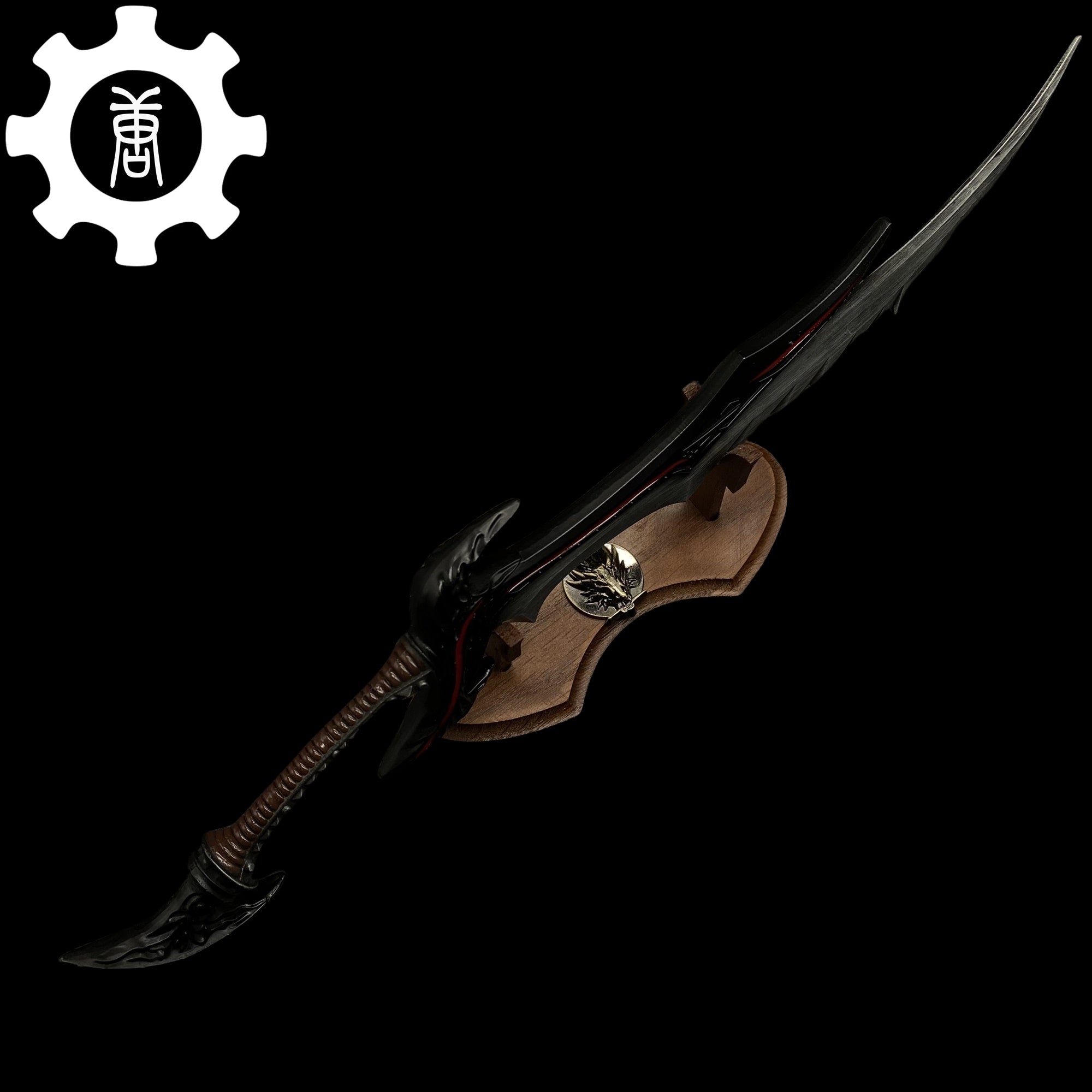 Skyrim Daedric Sword Metal Replica New Version - Tophatter Daily Deals