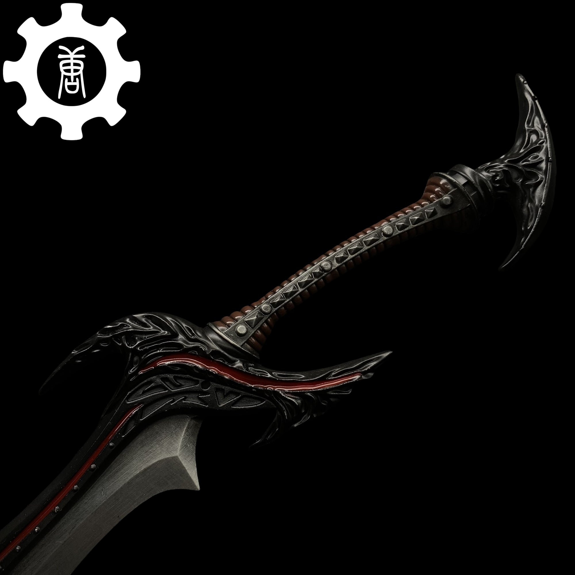 Skyrim Daedric Sword Metal Replica New Version - Tophatter Daily Deals
