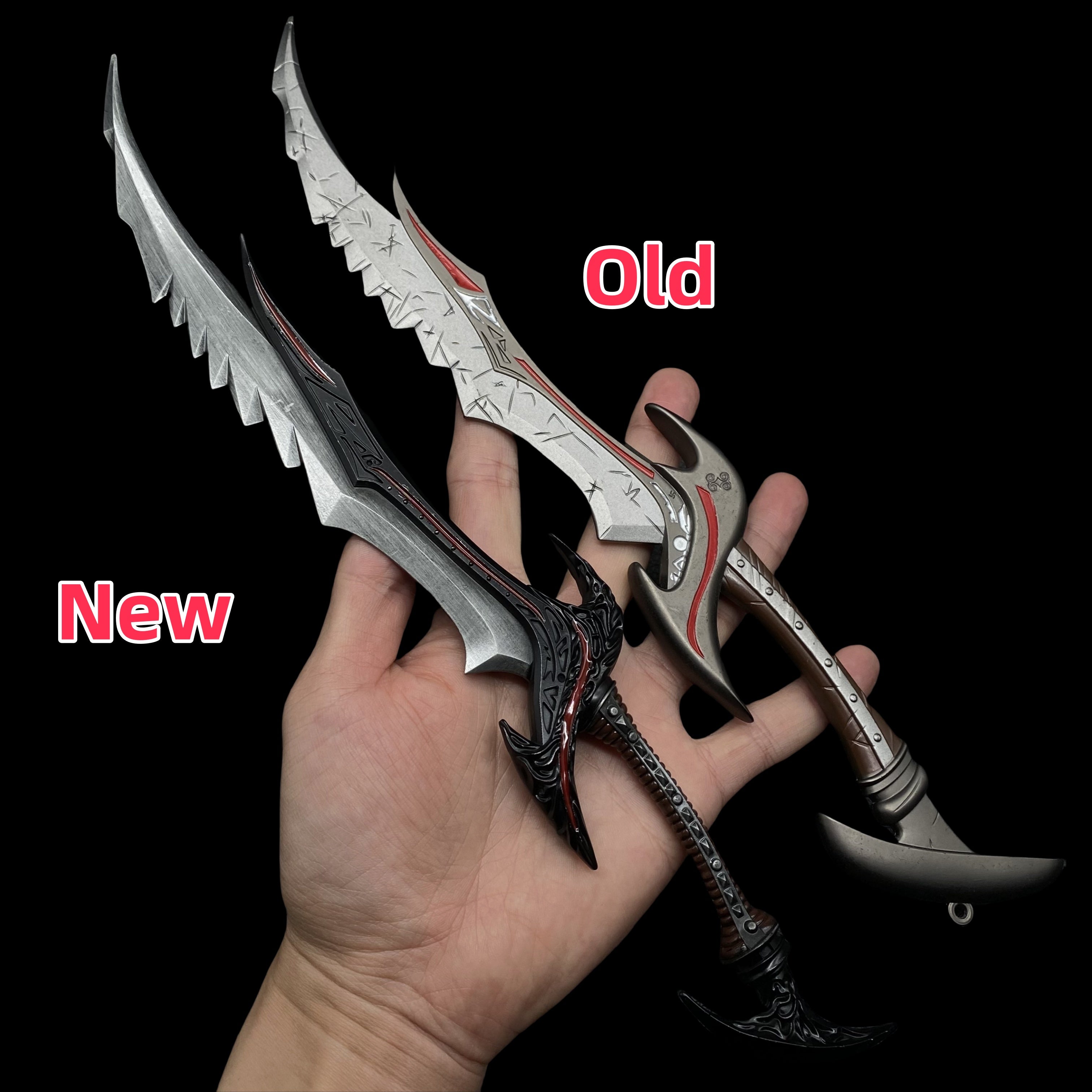 Skyrim Game Weapon New Daedric Sword Blunt Metal Replica - Tophatter Daily Deals