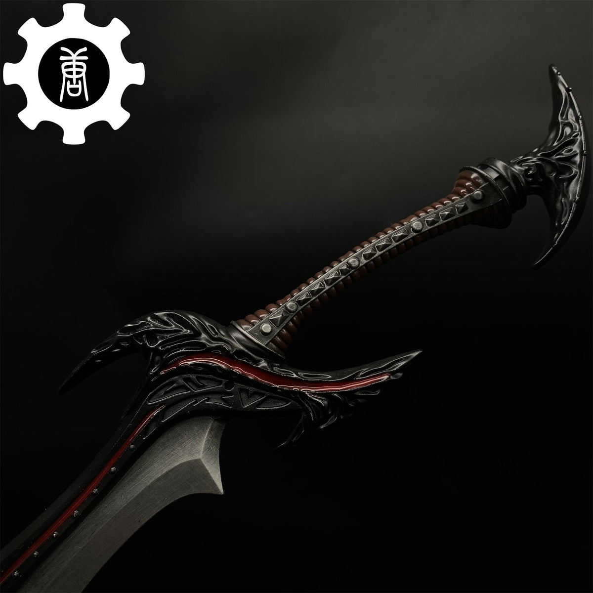 Skyrim Game Weapon New Daedric Sword Blunt Metal Replica - Tophatter Daily Deals