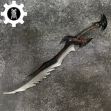 Skyrim Game Weapon New Daedric Sword Blunt Metal Replica - Tophatter Daily Deals