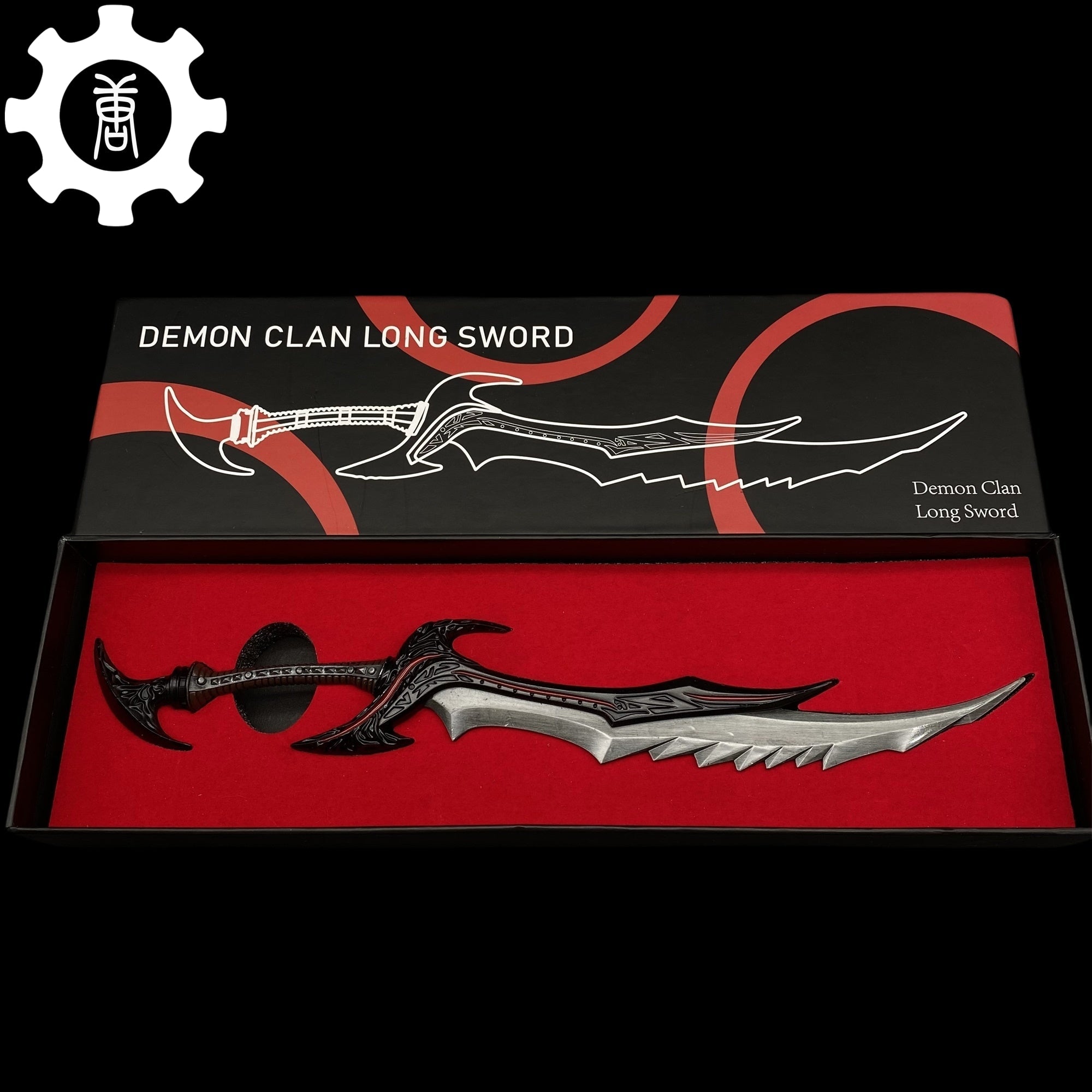 Skyrim Game Weapon New Daedric Sword Blunt Metal Replica - Tophatter Daily Deals